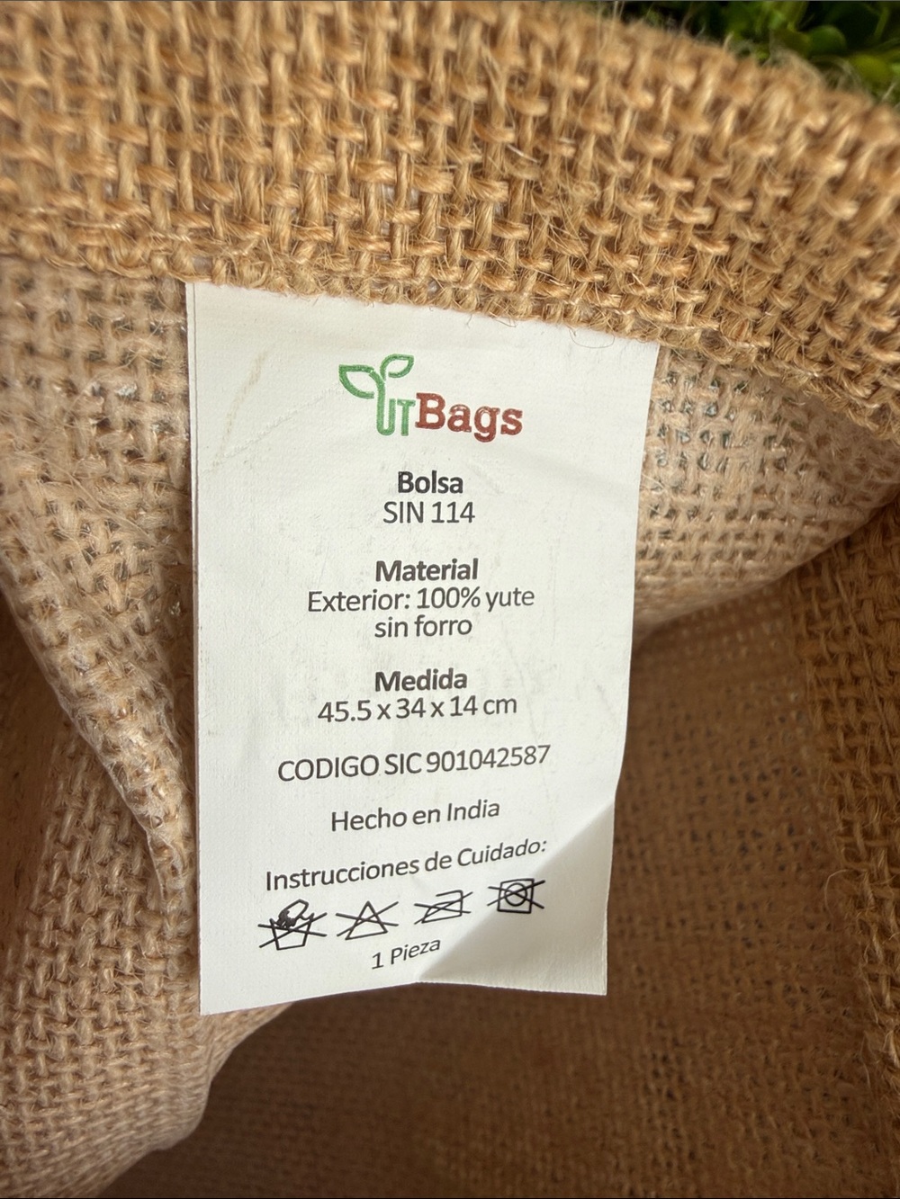JUTE 🐚SECRETS Resorts & Spas🐚 ROPE HANDLE TOTE BAG 🌟NEW🌟 - Picture 14 of 17